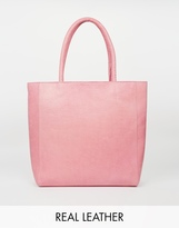 Thumbnail for your product : Urban Code Urbancode Structured Leather Shopper Bag