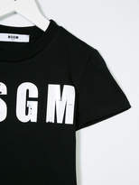 Thumbnail for your product : MSGM Kids logo printed T-shirt