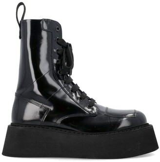2 inch platform boots