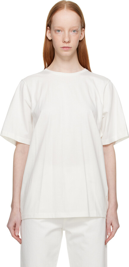 Totême White Oversized T-Shirt - ShopStyle