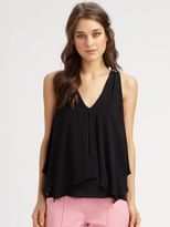 Thumbnail for your product : Theory Jantine Silk Georgette Top