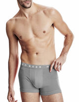 Thumbnail for your product : HUGO BOSS 3 Pack Cotton Boxer Briefs-BLACK-Small