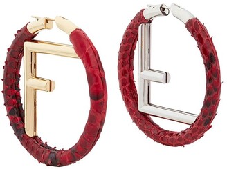 hoops hoop fendi earrings shopstyle