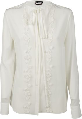 Rochas Embroidered Blouses