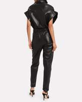 Thumbnail for your product : IRO Moreno Leather Jumpsuit