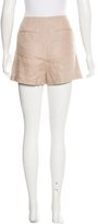 Thumbnail for your product : Elizabeth and James Embellished Linen Shorts