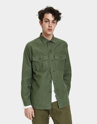 orSlow US Army Shirt in Green Used