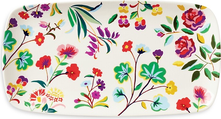 Kate Spade Garden Floral Hors D'oeuvres Tray