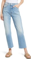 Thumbnail for your product : Mother The Ditcher Crop Straight Leg Jeans