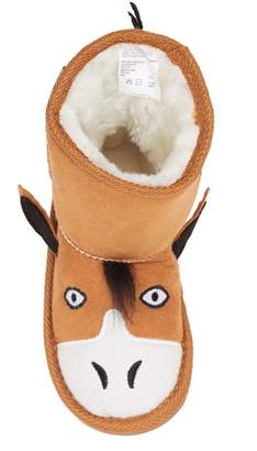 Muk Luks Scout Horse Faux Fur Lined Boot (Toddler & Little Kid)