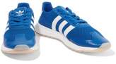 Thumbnail for your product : adidas Suede-Paneled Stretch-Knit Sneakers