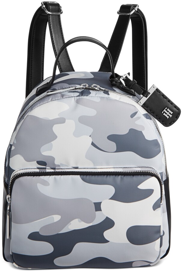 camo backpack purse