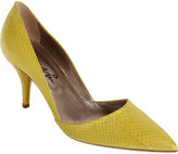 Thumbnail for your product : Lanvin Snakeskin Low-Cut Pump