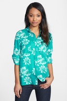 Thumbnail for your product : Kensie Floral Print Blouse
