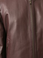 Thumbnail for your product : Gieves & Hawkes Leather Bomber Jacket
