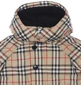 Thumbnail for your product : Burberry Check Print Nylon Down Jacket