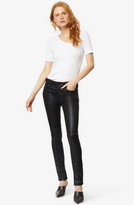 Thumbnail for your product : Singer22 Cressa High Rise Coated Skinny Jean With Side Slit