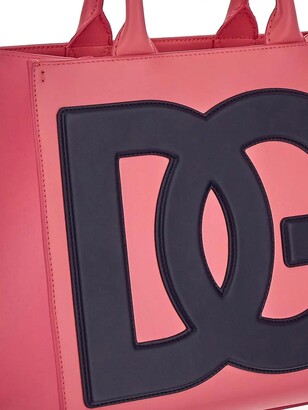 Dolce & Gabbana Small Calfskin Daily Shopper - ShopStyle Shoulder Bags