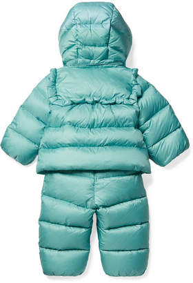 Moncler Kids - Months 3 - 24 Rorotea Hooded Quilted Shell Down Jacket And Pants Set