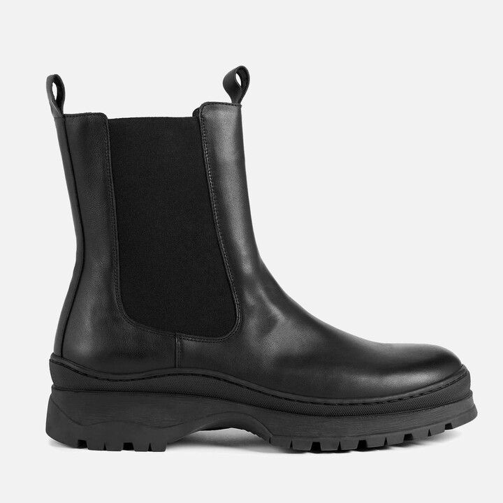 Ted Baker Men's Akeeno Leather Chelsea Boots - Black - ShopStyle