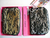 Thumbnail for your product : Betsey Johnson Designer Royal Lace Zip Top Large Coin Purse In Gold Or Silver