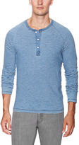 Thumbnail for your product : Splendid Mills Cotton Striped Long Sleeve Henley