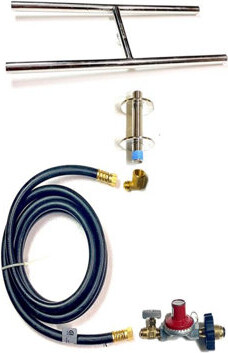 Easy Fire Pits Easy FirePits Basic Propane Fire Pit Connection Kit and