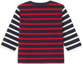 Thumbnail for your product : Petit Bateau BABY BOYS HEAVYWEIGHT JERSEY SAILOR TOP