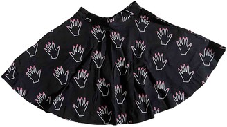 Lazy Oaf Black Denim - Jeans Skirt for Women