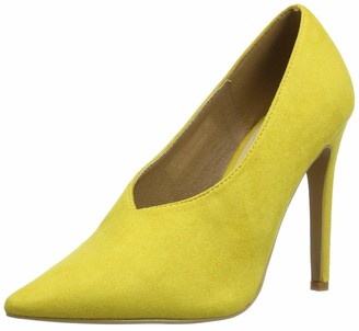 yellow high heels uk