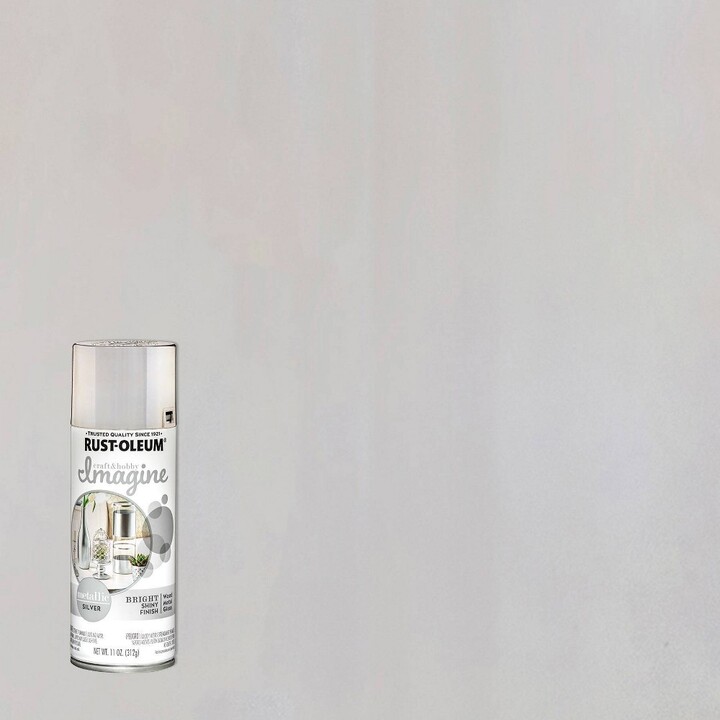 RustOleum 11oz Imagine Metallic Spray Paint Silver ShopStyle