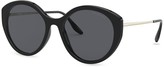 Thumbnail for your product : Prada Eyewear Round-Frame Sunglasses