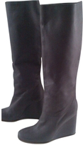 Thumbnail for your product : Lanvin Grey Leather Boots