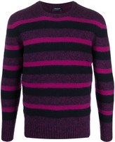 Thumbnail for your product : Drumohr Striped Knit Jumper