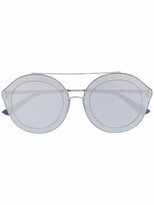 Thumbnail for your product : Christian Roth Evala round-frame sunglasses