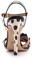 Thumbnail for your product : Chrissie Morris Wink Python Sandals