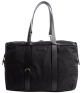 Thumbnail for your product : Ferragamo black nylon leather strap weekend bag