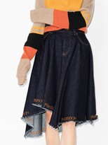 Thumbnail for your product : J.W.Anderson Denim Asymmetric Hem Skirt