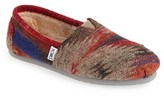 Thumbnail for your product : Toms 'Friday Classic' Pattern Wool Blend Slip-On (Women)