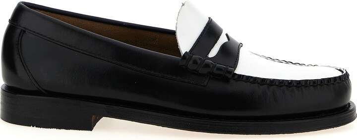 Black Penny Loafers White Sole over 50 Black Penny Loafers White