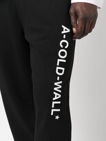 Thumbnail for your product : A-Cold-Wall* Logo-Print Track Pants