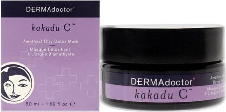 Dermadoctor Kakadu C Amethyst Clay Detox Mask by for Women - 1.69 oz Mask