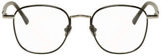 Linda Farrow Luxe Black and Gunmetal 719 C5 Glasses