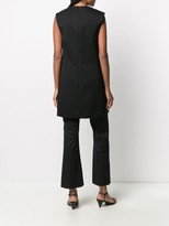 Thumbnail for your product : Jil Sander V-neck wool shift dress