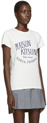 MAISON KITSUNÉ Off-White Palais Royal T-Shirt