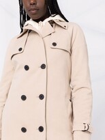 Thumbnail for your product : Calvin Klein Double-Breasted Button-Fastening Coat