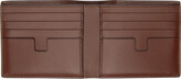 Thumbnail for your product : Tom Ford Brown Croc Bifold Wallet