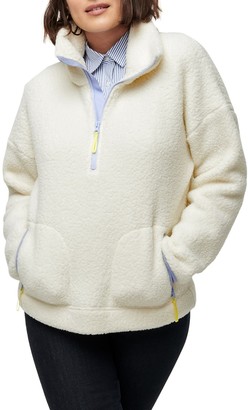 J.Crew Polartec Fleece Half-Zip Pullover Jacket