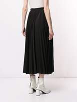 Thumbnail for your product : Facetasm colour block pleated skirt