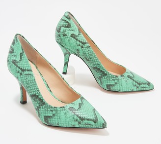 vince camuto green shoes
